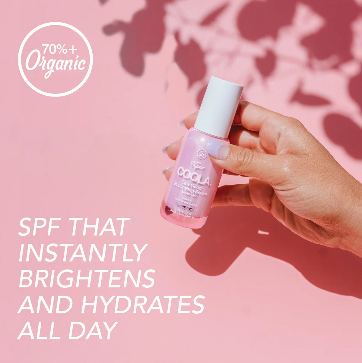 COOLA - Bonne mine Sérum illuminant Écran solaire SPF 30