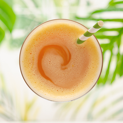 Préparation pour boisson à saveur de pêche mangue