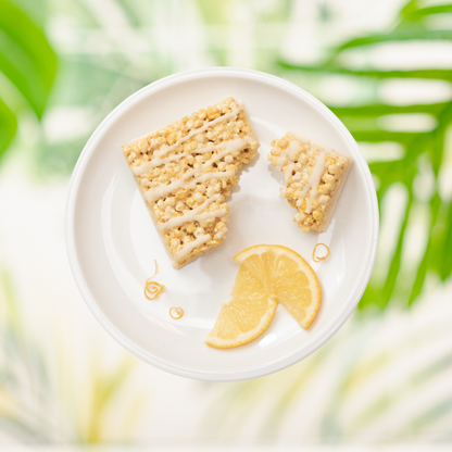 Carré croustillant au citron