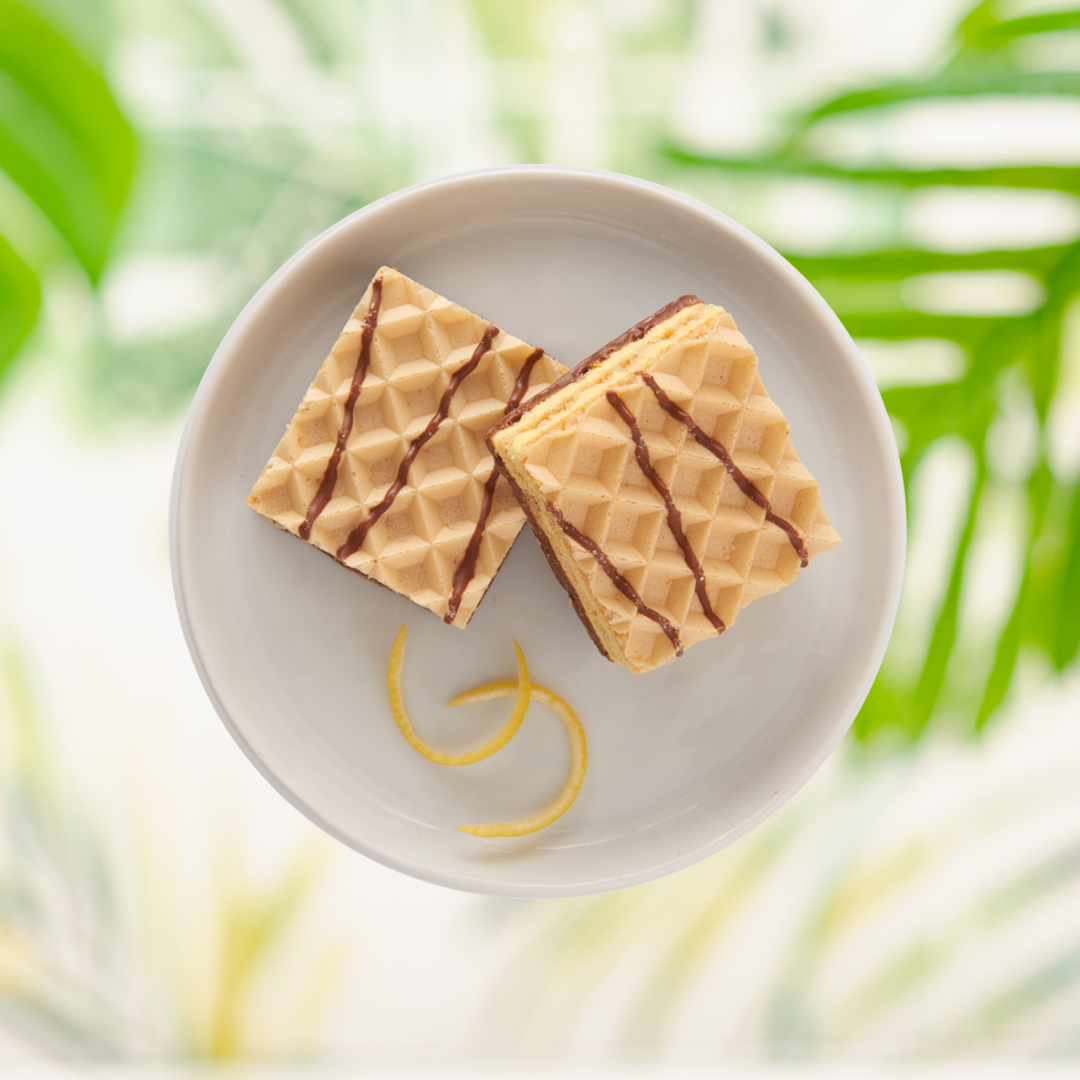 Gaufrettes au citron