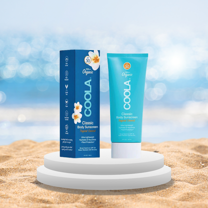 COOLA Classic lotion solaire pour le corps FPS 30 noix de coco tropicale