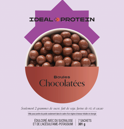 Boule de soja chocolatées